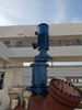 Agitador de acero inoxidable de grado industrial para mezcla de suspensiones