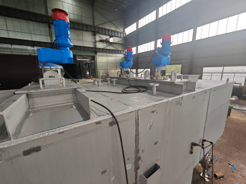 Agitadores compactos de tanque de fosfato de acero inoxidable 